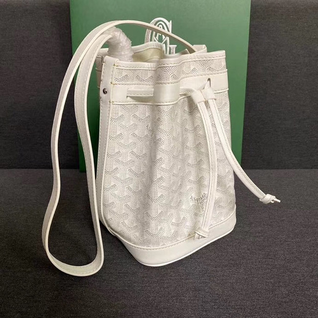 Goyard petit flot drawstring Bag G6959 white