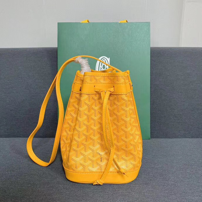 Goyard petit flot drawstring Bag G6959 yellow