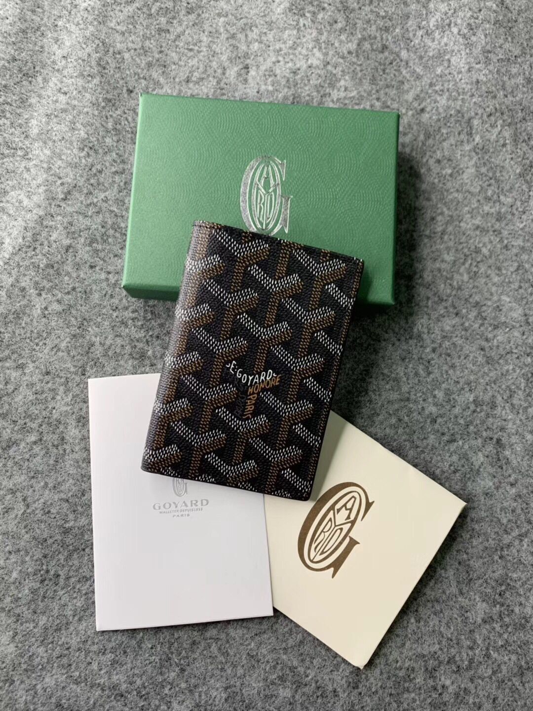 Goyard Wallet 9982 black