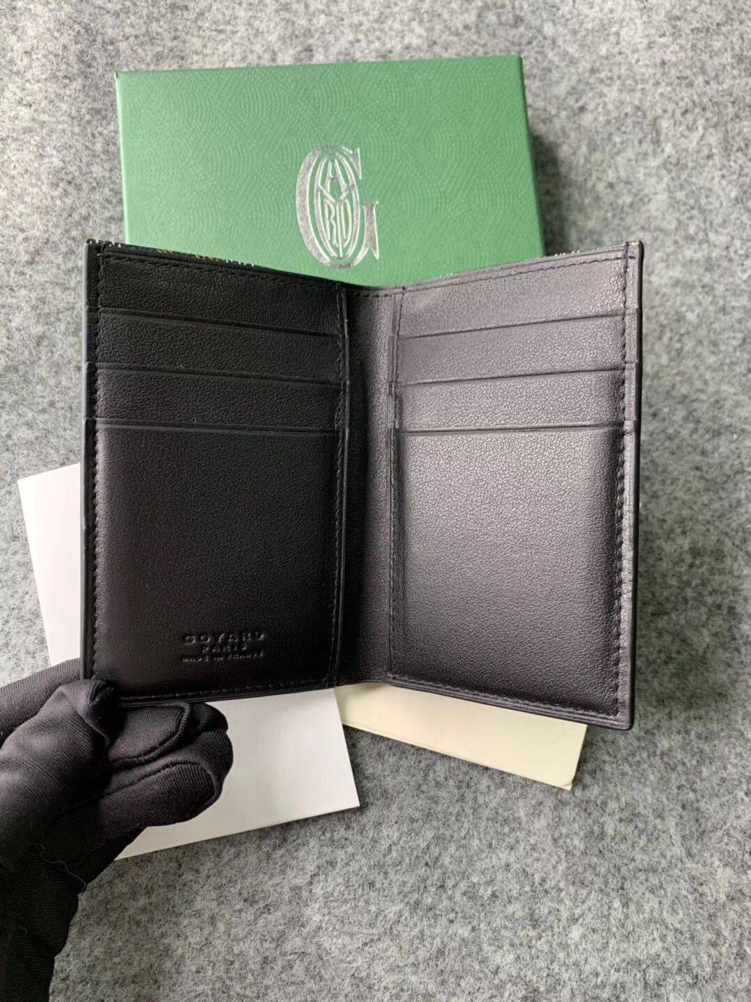 Goyard Wallet 9982 black