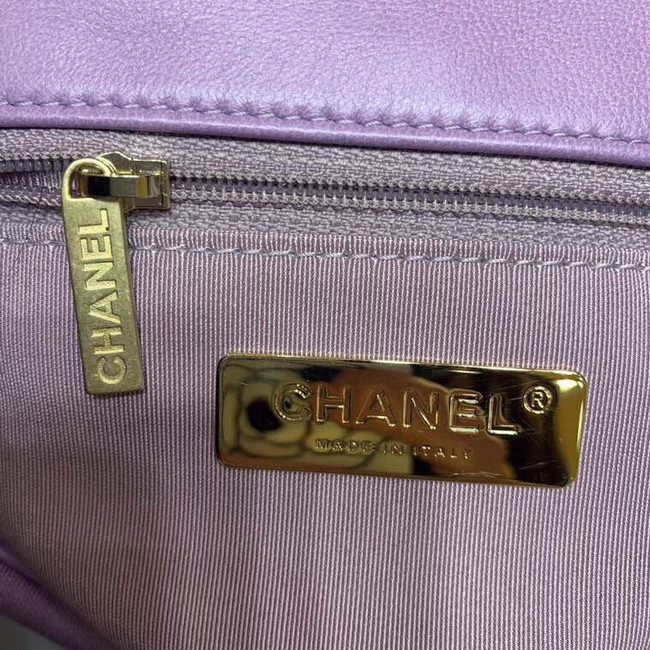 CHANEL 19 Flap Bag AS1160 AS1161 AS1162 Lavender