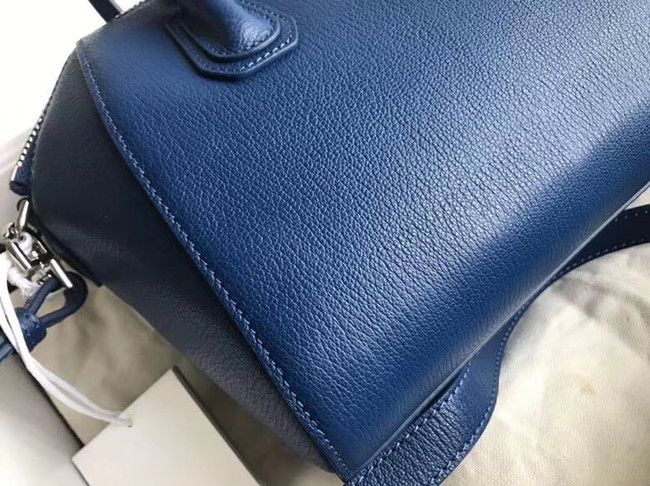 Givenchy Grained Calfskin Small Antigona Bag BB0511 blue