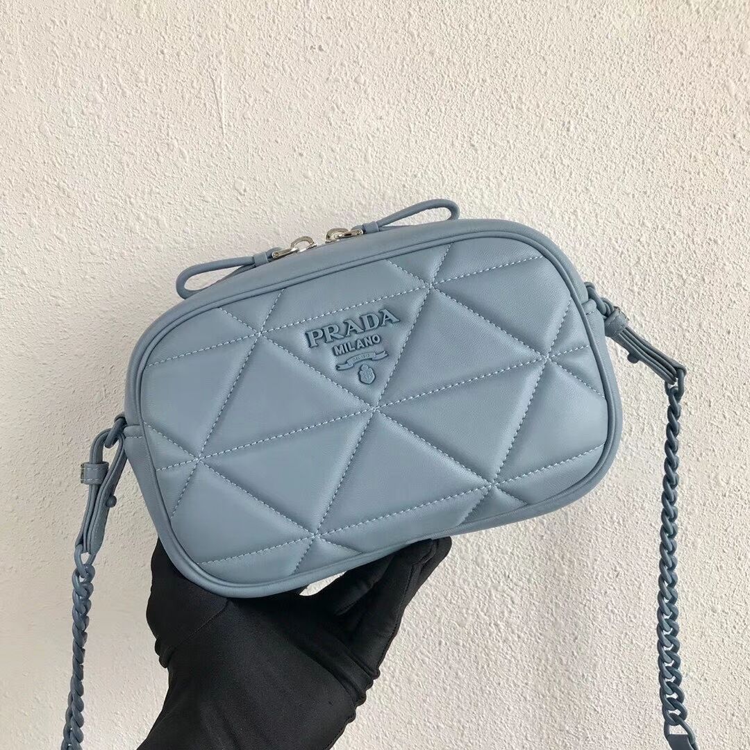 Prada Spectrum shoulder bag 1BH141 light blue