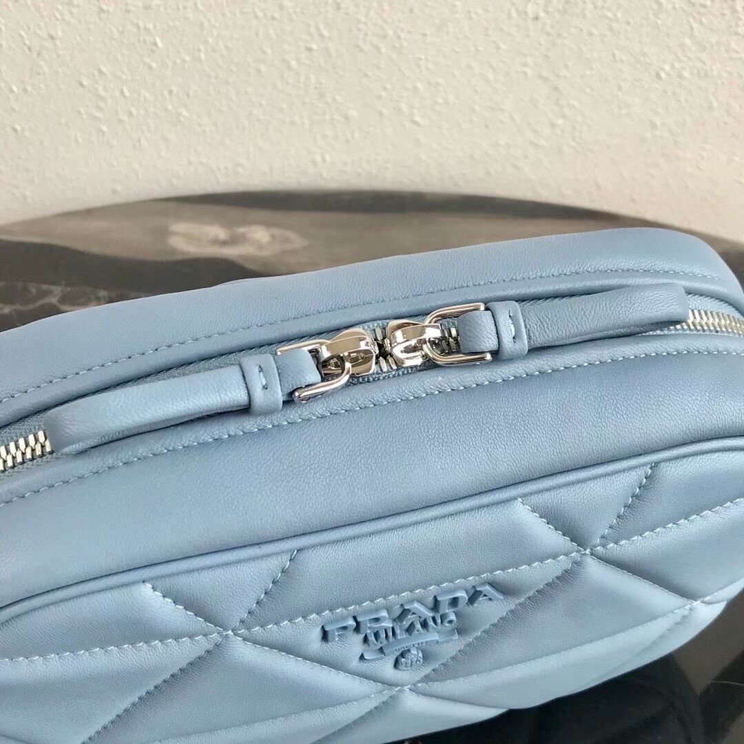 Prada Spectrum shoulder bag 1BH141 light blue