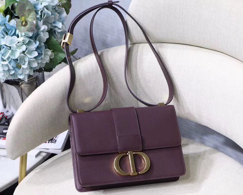 Dior 30 MONTAIGNE CALFSKIN BAG M9203 Claret