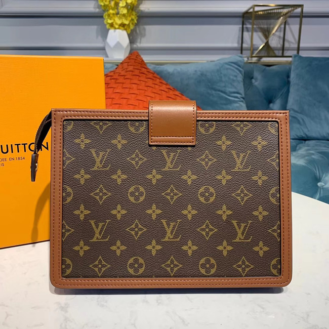 Louis Vuitton Original Clutch M44178 brown