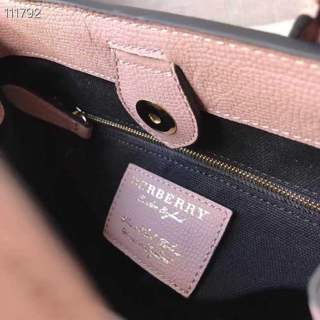 BurBerry Leather Tote Bag 7461 pink