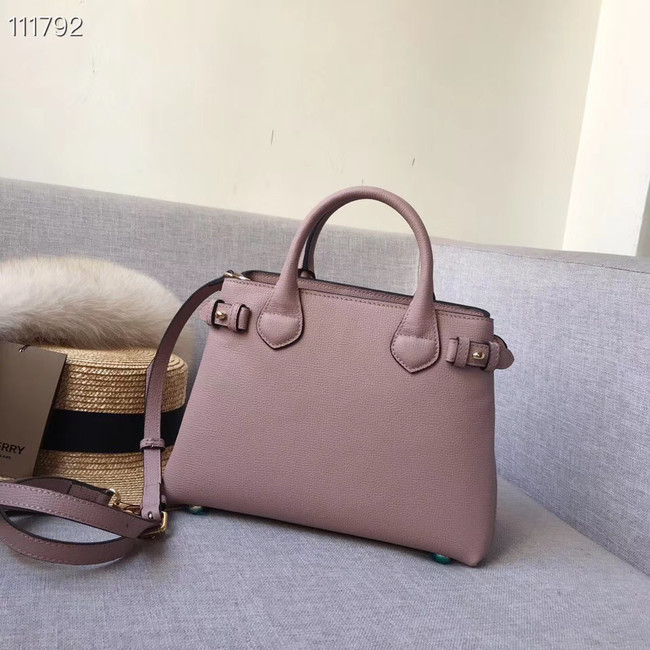 BurBerry Leather Tote Bag 7461 pink