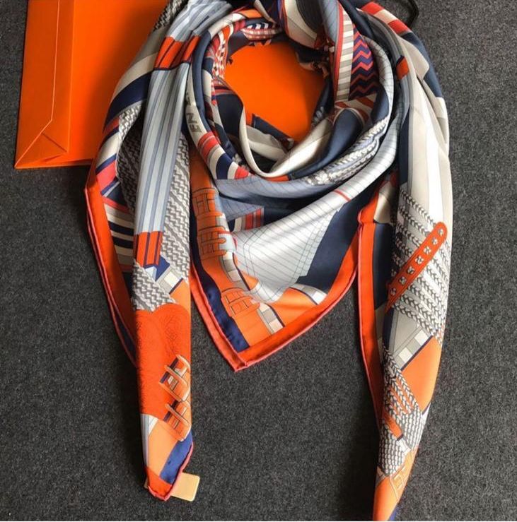 Hermes Scarf HM9658 Orange