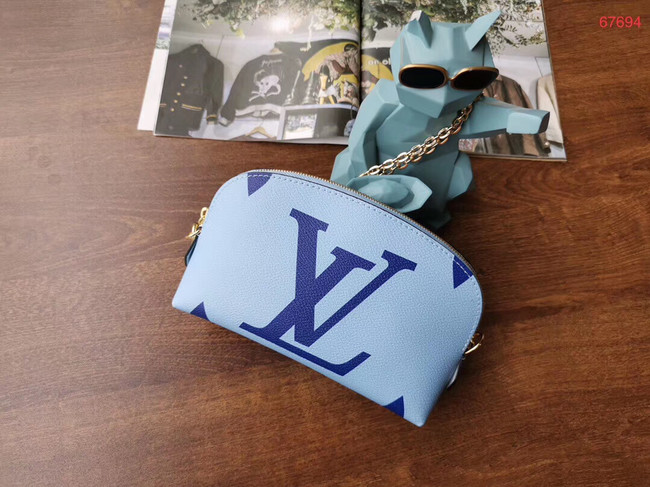 Louis vuitton POCHETTE COSME XL M67694 light blue