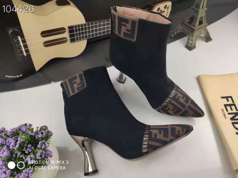 Fendi Short boots FD230TMC-1 Heel height 9CM