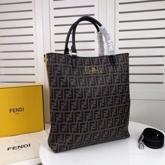 FENDI Shopper fabric F5052 black