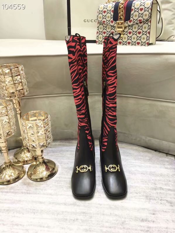 Gucci thigh boot GG1580BL-1