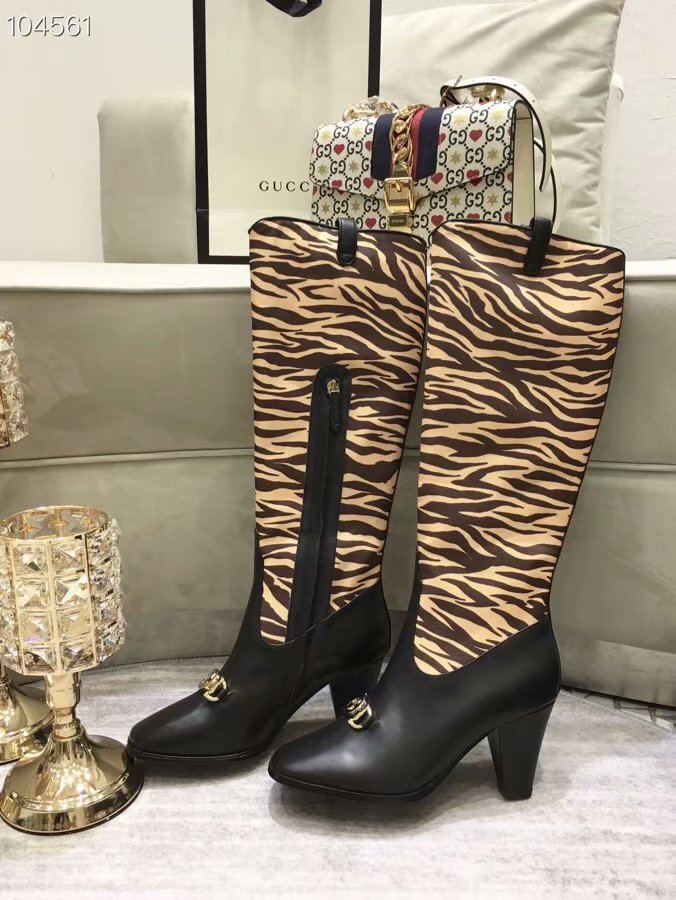 Gucci thigh boot GG1580BL-2