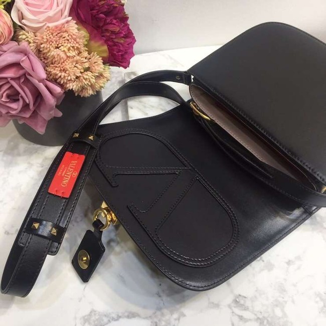 VALENTINO Origianl Leather Bag A0705 Black