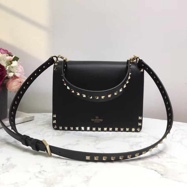 VALENTINO Origianl leather shoulder bag 3005 black