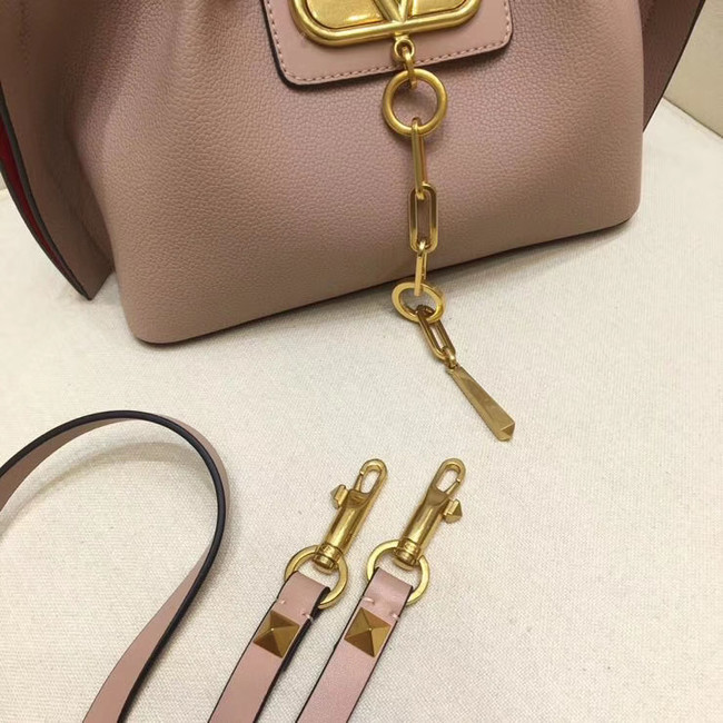 VALENTINO Origianl leather tote 2070 light pink