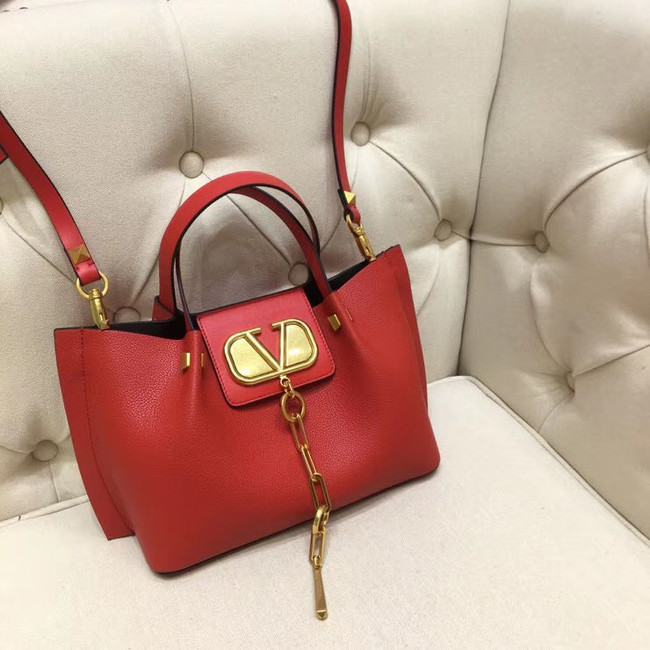 VALENTINO Origianl leather tote 2070 red