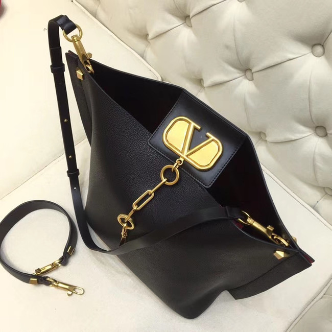 VALENTINO Origianl leather tote 2078 black