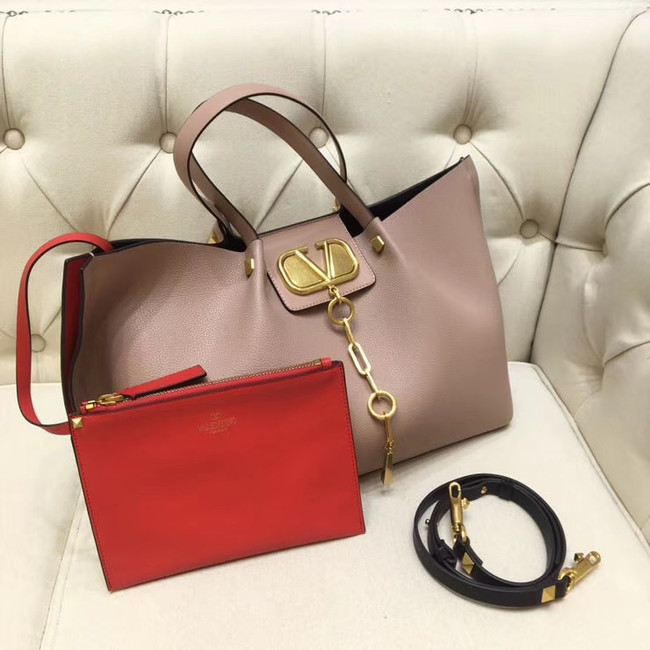 VALENTINO Origianl leather tote 2080 light pink