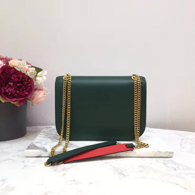 VALENTINO VLOCK Origianl leather shoulder bag 2222 green