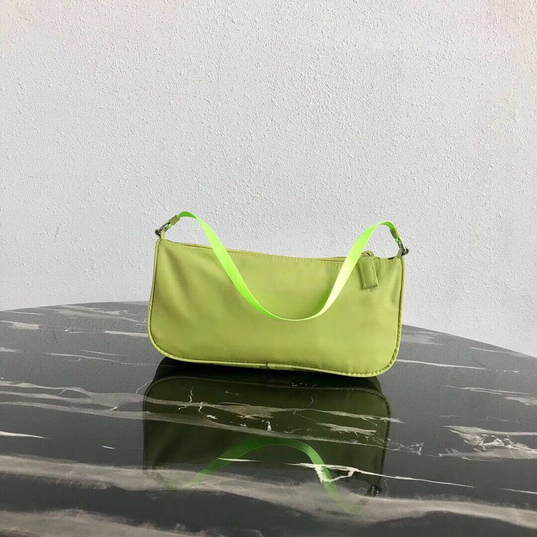 Prada Re-Edition nylon Tote bag 1N1419 green