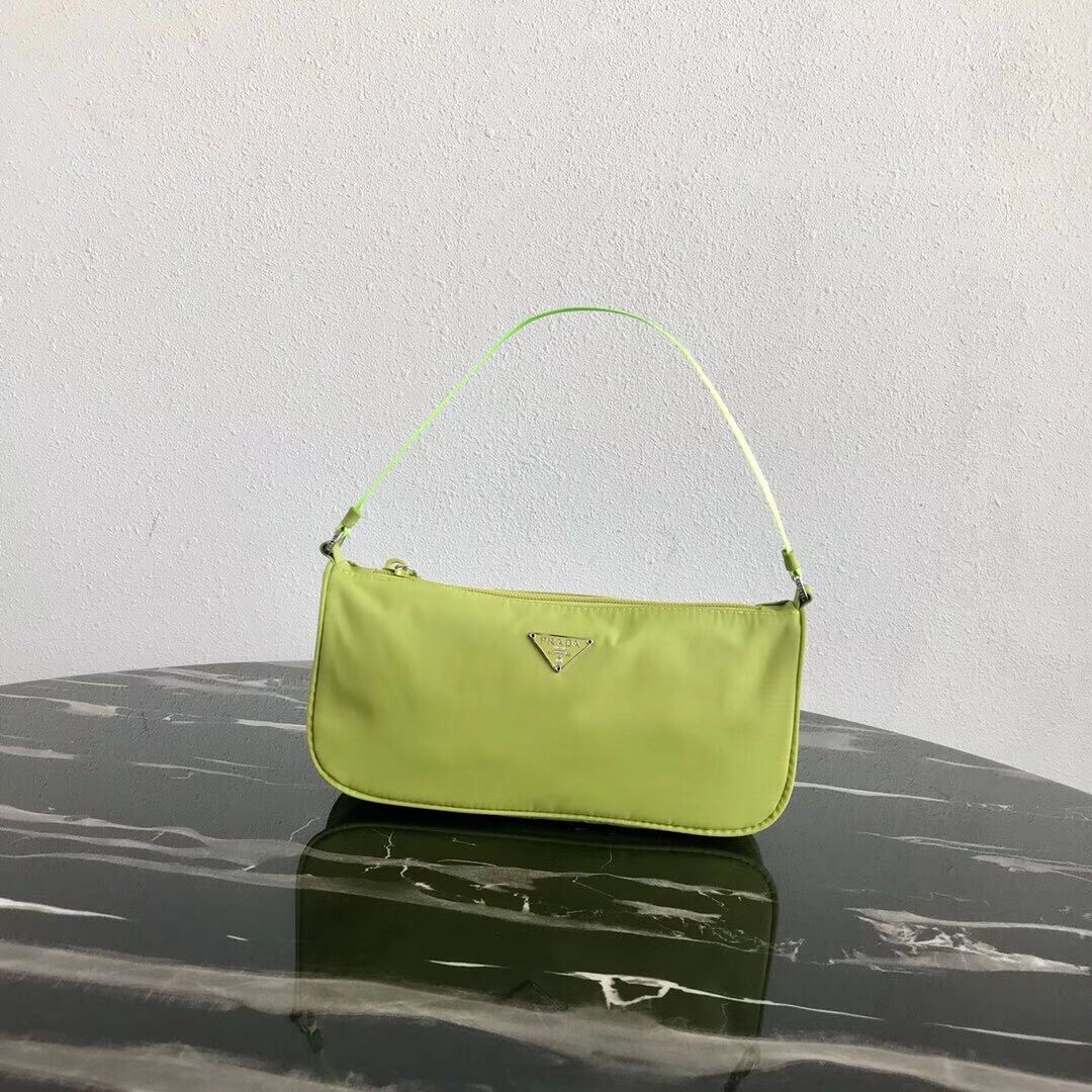 Prada Re-Edition nylon Tote bag 1N1419 green