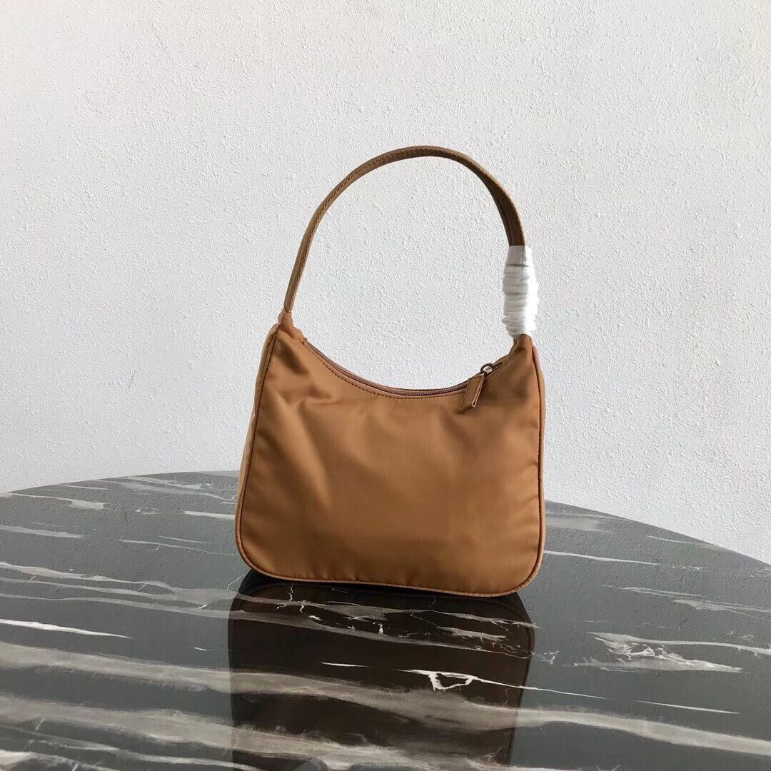 Prada Re-Edition nylon Tote bag MV519 brown