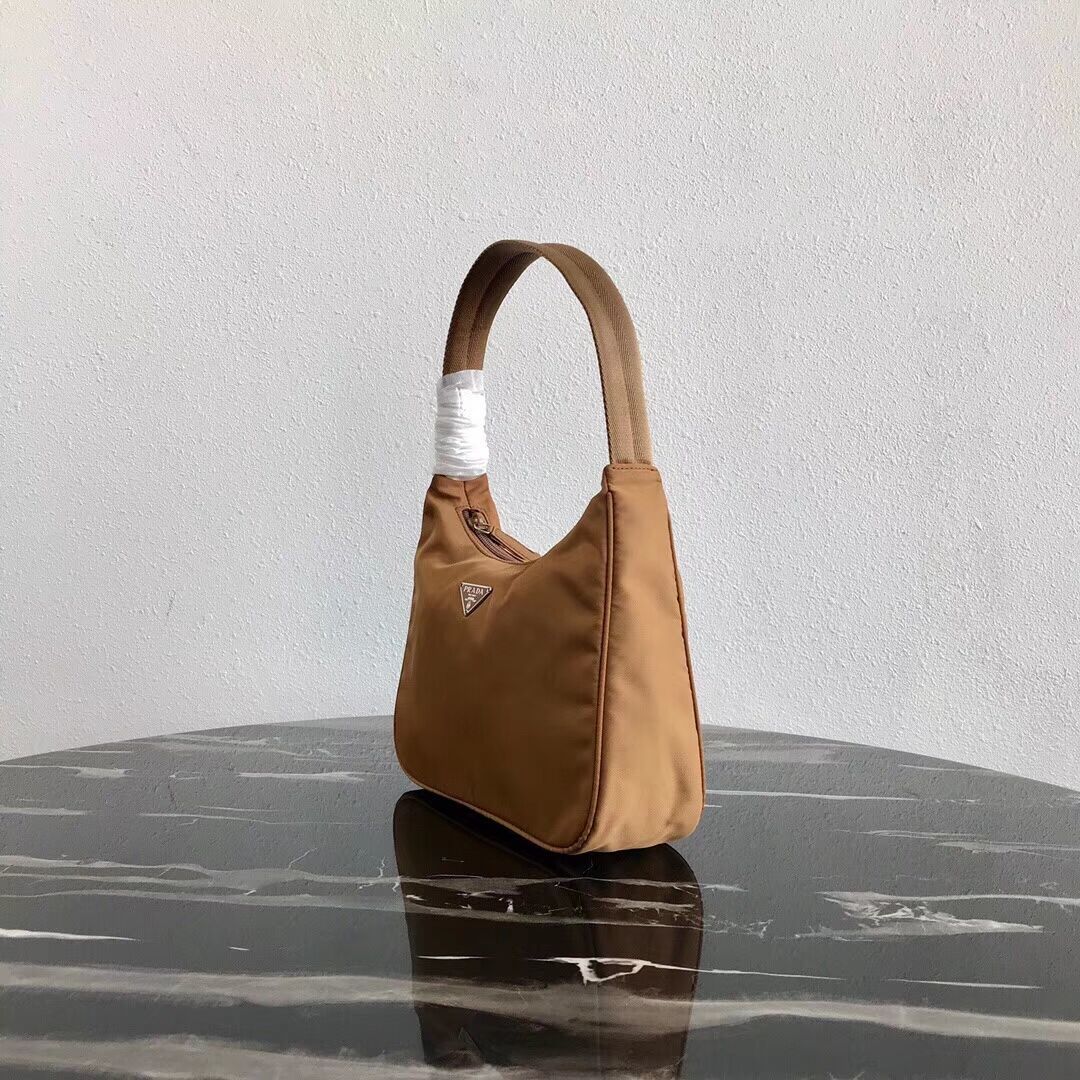 Prada Re-Edition nylon Tote bag MV519 brown