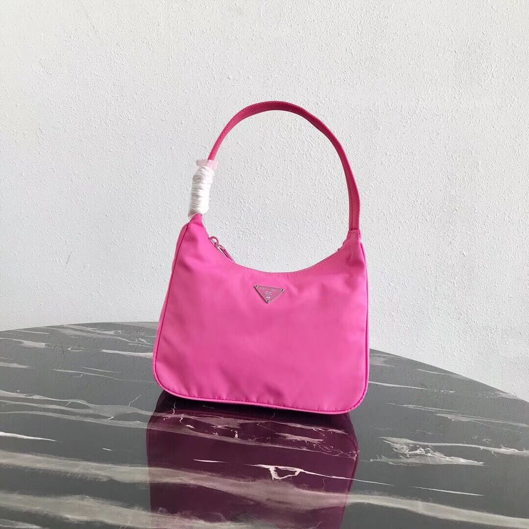 Prada Re-Edition nylon Tote bag MV519 pink