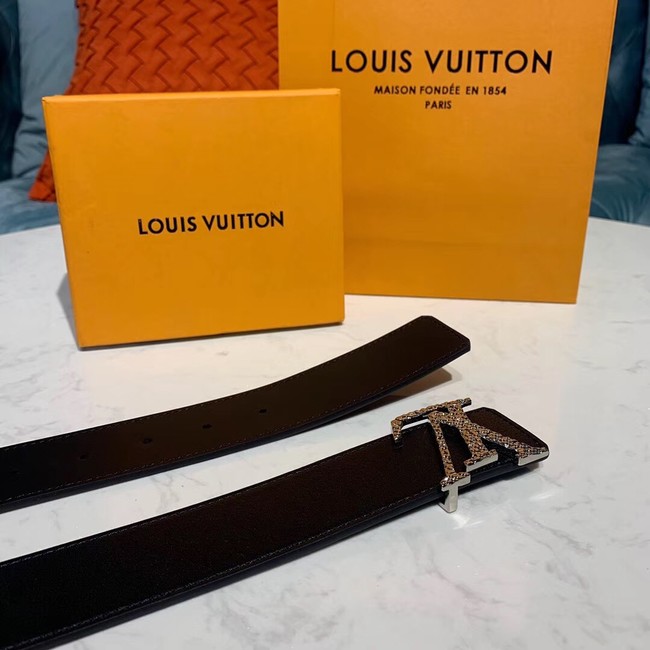 Louis Vuitton Leather Belt M0166U 40MM