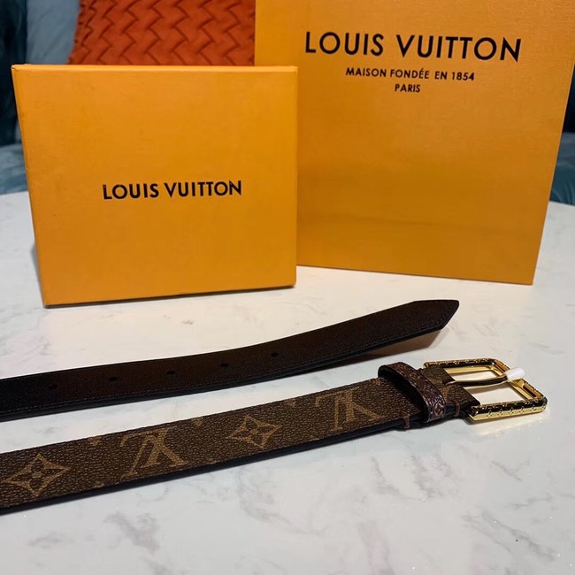 Louis Vuitton Leather Belt M0195 30MM