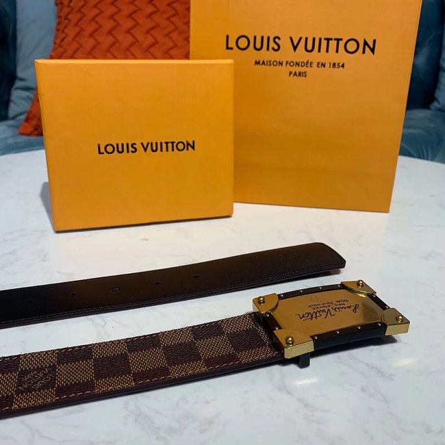 Louis Vuitton Leather Belt M0197 30MM