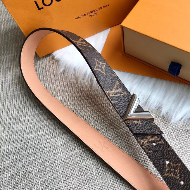 Louis Vuitton Leather Belt M0197W 30MM