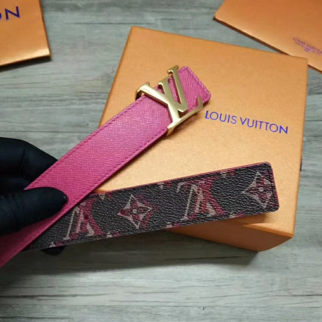 Louis Vuitton Leather Belt M0202W 30MM