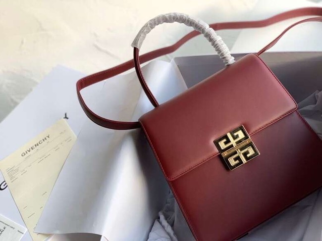 Givenchy Calfskin tote 2019 Burgundy