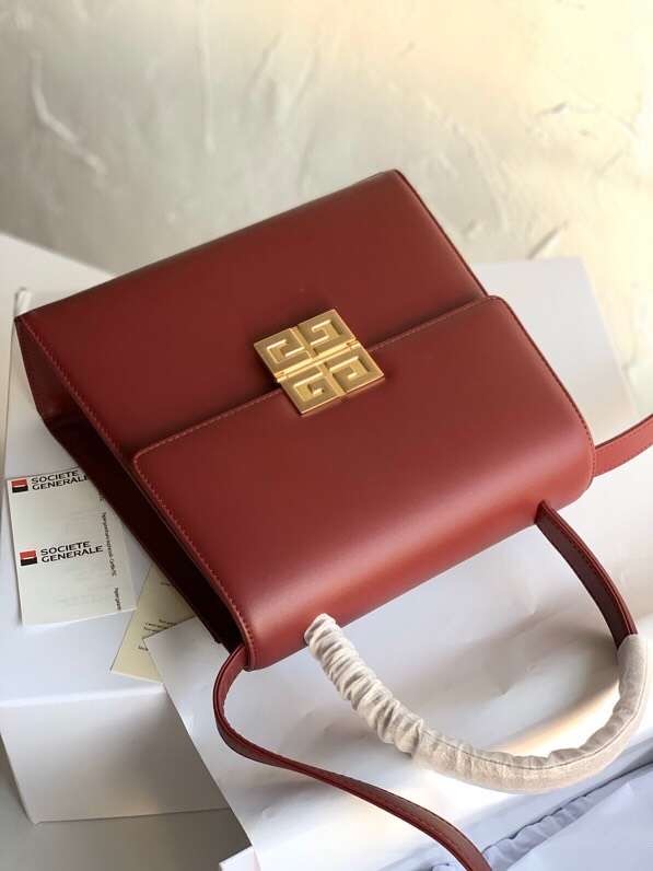 Givenchy Calfskin tote 2019 Burgundy