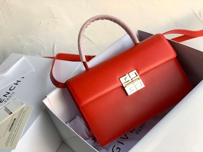 Givenchy Calfskin tote 2020 red