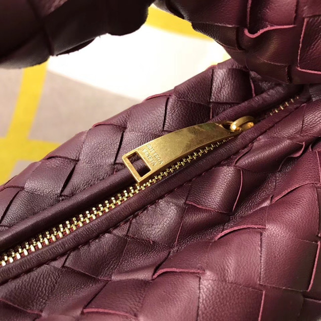 Bottega Veneta Original Weave Leather Bag BV4588 Burgundy