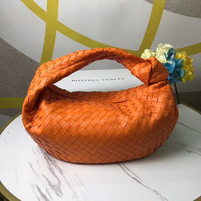 Bottega Veneta Original Weave Leather Bag BV4589 orange