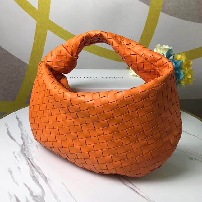 Bottega Veneta Original Weave Leather Bag BV4589 orange