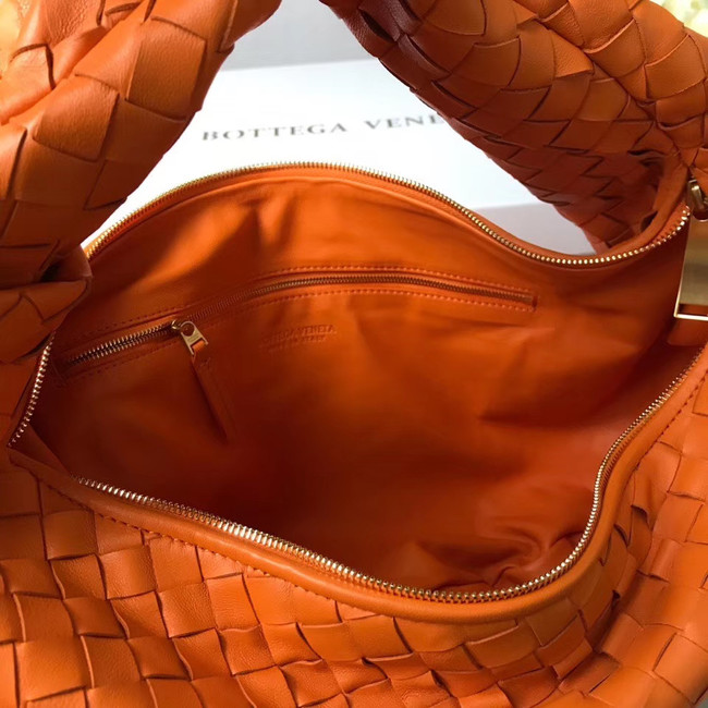 Bottega Veneta Original Weave Leather Bag BV4589 orange