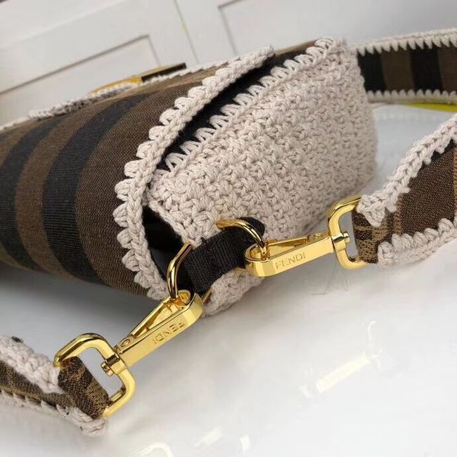 FENDI fabric bag 8BR033 Coffee