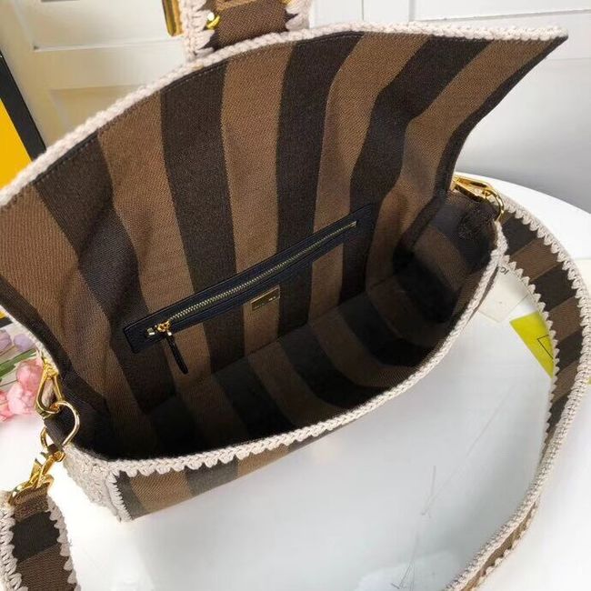 FENDI fabric bag 8BR033 Coffee