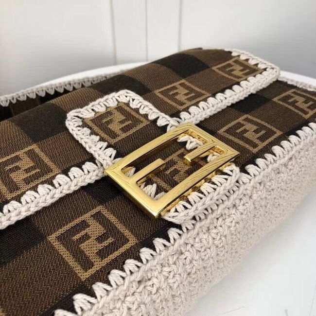 FENDI fabric bag 8BR033 Coffee