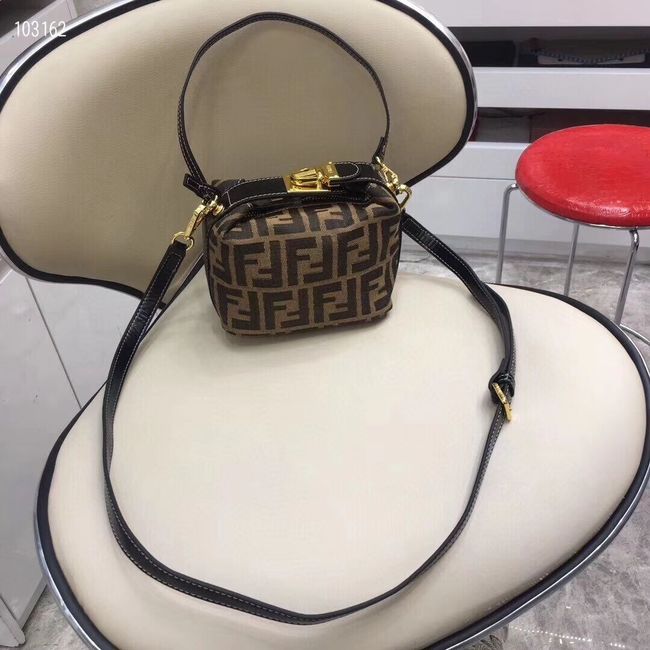 FENDI fabric bag 8BR051 black