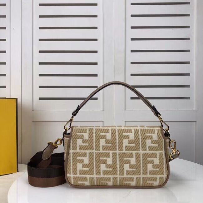 FENDI fabric bag F0386 Beige