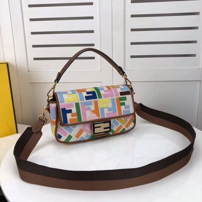 FENDI fabric bag F0386 Rainbow