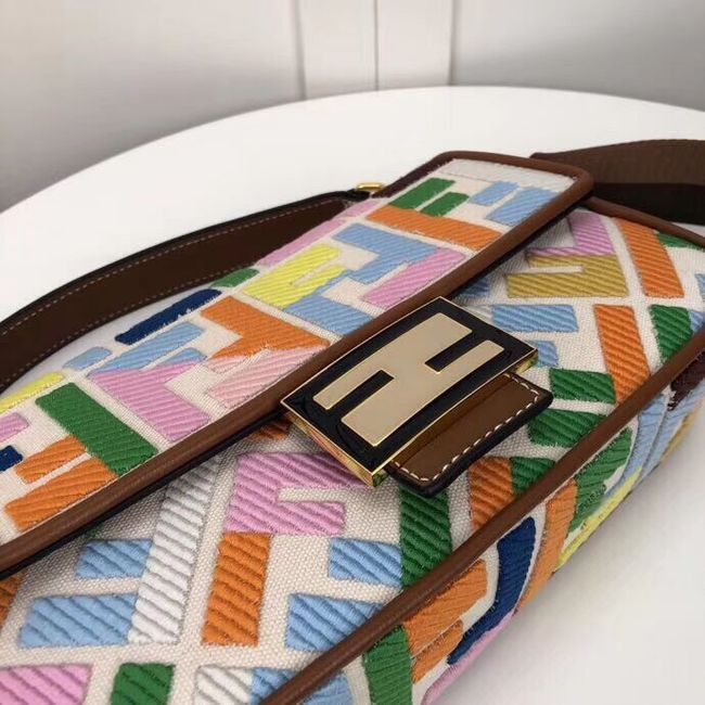 FENDI fabric bag F0386 Rainbow