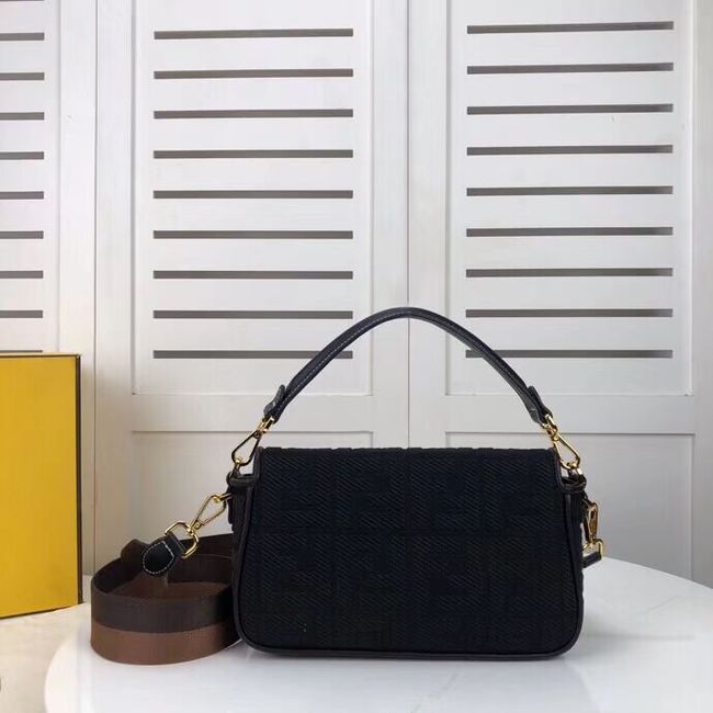 FENDI fabric bag F0386 black